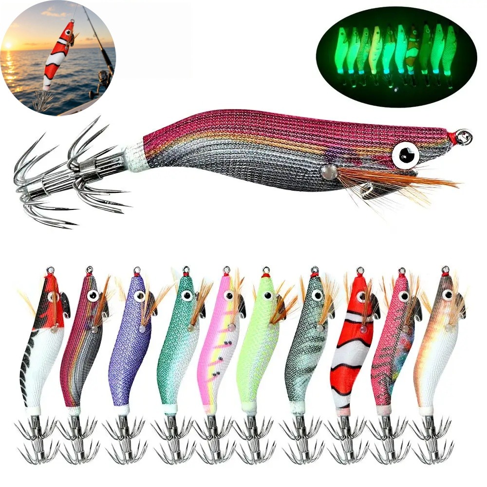 Işıklı Kalamar Jig Yemi Yapay  - Fishing Hook Jig incelemesi ve fiyatı